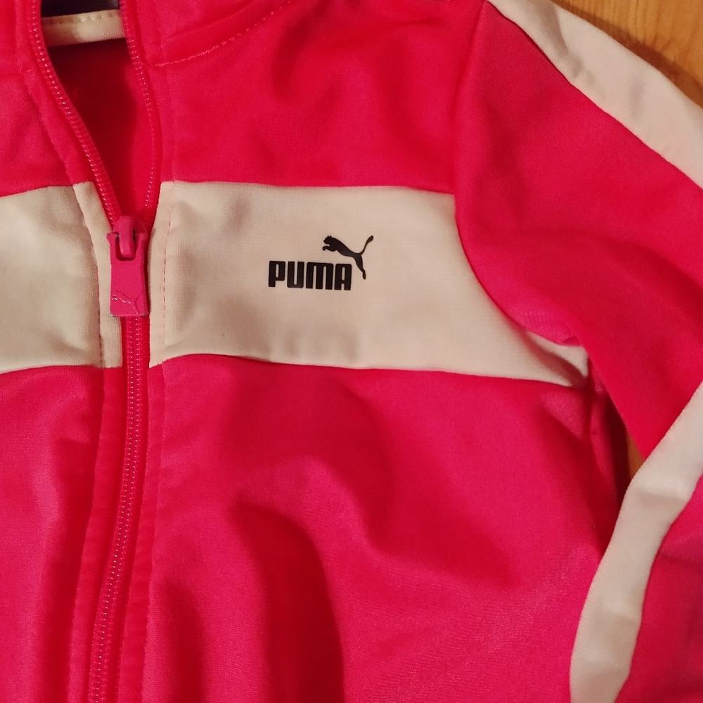 Pink Puma Track Jacket - Picture 3 of 4